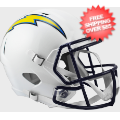 Helmets, Full Size Helmet: San Diego Chargers 2007 to 2018 Speed Replica Throwback Helmet