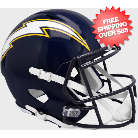 San Diego Chargers 1988 to 2006 Speed Replica Throwback Helmet