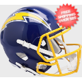 Helmets, Full Size Helmet: San Diego Chargers 1974 to 1987 Speed Replica Throwback Helmet