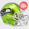 Helmets, Mini Helmets: Seattle Seahawks NFL Mini Speed Football Helmet <B>FLASH</B>