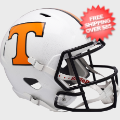 Helmets, Full Size Helmet: Tennessee Volunteers Speed Replica Football Helmet <i>Dark Mode White</i>
