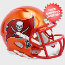 Tampa Bay Buccaneers NFL Mini Speed Football Helmet <B>FLASH SALE</B>