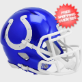 Helmets, Mini Helmets: Indianapolis Colts NFL Mini Speed Football Helmet <B>FLASH</B>