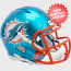 Miami Dolphins NFL Mini Speed Football Helmet <B>FLASH SALE</B>
