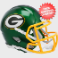 Green Bay Packers NFL Mini Speed Football Helmet <B>FLASH SALE</B>