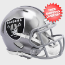 Las Vegas Raiders NFL Mini Speed Football Helmet <B>FLASH</B>