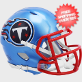 Helmets, Mini Helmets: Tennessee Titans NFL Mini Speed Football Helmet <B>FLASH</B>