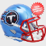 Tennessee Titans NFL Mini Speed Football Helmet <B>FLASH</B>