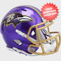 Helmets, Mini Helmets: Baltimore Ravens NFL Mini Speed Football Helmet <B>FLASH SALE</B>