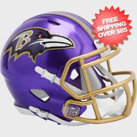 Baltimore Ravens NFL Mini Speed Football Helmet <B>FLASH SALE</B>