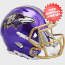 Baltimore Ravens NFL Mini Speed Football Helmet <B>FLASH</B>
