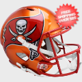 Helmets, Full Size Helmet: Tampa Bay Buccaneers Speed Replica Football Helmet <B>FLASH</B>