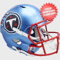 Helmets, Full Size Helmet: Tennessee Titans Speed Replica Football Helmet <B>FLASH SALE</B>