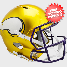 Minnesota Vikings Speed Replica Football Helmet <B>FLASH SALE</B>