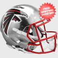 Helmets, Full Size Helmet: Atlanta Falcons Speed Football Helmet <B>FLASH</B>