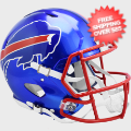 Helmets, Full Size Helmet: Buffalo Bills Speed Football Helmet <B>FLASH</B>