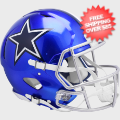 Helmets, Full Size Helmet: Dallas Cowboys Speed Football Helmet <B>FLASH</B>