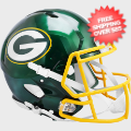 Helmets, Full Size Helmet: Green Bay Packers Speed Football Helmet <B>FLASH</B>