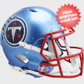 Helmets, Full Size Helmet: Tennessee Titans Speed Football Helmet <B>FLASH</B>