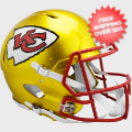 Helmets, Full Size Helmet: Kansas City Chiefs Speed Football Helmet <B>FLASH SALE</B>