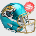 Helmets, Full Size Helmet: Jacksonville Jaguars Speed Football Helmet <B>FLASH</B>