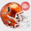 Miami Hurricanes Speed Football Helmet <B>FLASH SALE</B>