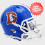 Denver Broncos 1975 to 1996 Riddell Mini Speed Throwback Helmet