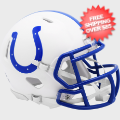 Helmets, Mini Helmets: Indianapolis Colts 1995 to 2003 Riddell Mini Speed Throwback Helmet