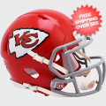 Helmets, Mini Helmets: Kansas City Chiefs 1963 to 1973 Riddell Mini Speed Throwback Helmet