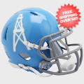Helmets, Mini Helmets: Houston Oilers 1960 to 1962 Riddell Mini Speed Throwback Helmet