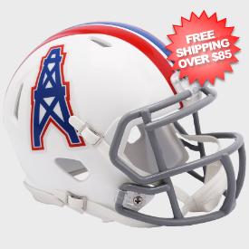 Houston Oilers 1975 to 1980 Riddell Mini Speed Throwback Helmet