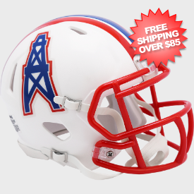 Houston Oilers 1981 to 1998 Riddell Mini Speed Throwback Helmet