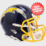Los Angeles Chargers 1974 to 1987 Riddell Mini Speed Throwback Helmet