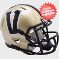 Helmets, Mini Helmets: Vanderbilt Commodores NCAA Mini Speed Football Helmet <i>V 2021</i>