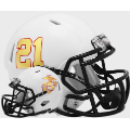 Helmets, Mini Helmets: Navy Midshipmen NCAA Mini Speed Football Helmet <B>USMC</B>