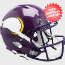 Minnesota Vikings 1983 to 2001 Speed Throwback Football Helmet