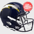Helmets, Full Size Helmet: San Diego Chargers 1988 to 2006 Speed Throwback Football Helmet