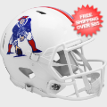 Helmets, Full Size Helmet: New England Patriots 1982 to 1989 Speed Throwback Football Helmet