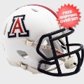 Helmets, Mini Helmets: Arizona Wildcats NCAA Mini Speed Football Helmet <i>Gloss White</i>