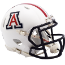 Arizona Wildcats NCAA Mini Speed Football Helmet <i>Gloss White</i>