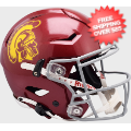 Helmets, Full Size Helmet: USC Trojans SpeedFlex Football Helmet