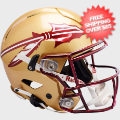 Helmets, Full Size Helmet: Florida State Seminoles SpeedFlex Football Helmet <B>Metallic Paint</B>