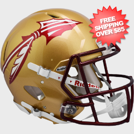 Florida State Seminoles Speed Football Helmet <B>Metallic Paint</B>