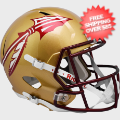 Helmets, Full Size Helmet: Florida State Seminoles Speed Replica Football Helmet <B>Metallic Paint</B>