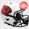 Helmets, Full Size Helmet: Louisville Cardinals Speed Replica Football Helmet <B>LUNAR</B>