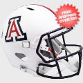 Helmets, Full Size Helmet: Arizona Wildcats Speed Replica Football Helmet <i>Gloss White</i>