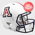 Helmets, Full Size Helmet: Arizona Wildcats Speed Football Helmet <i>Gloss White</i>
