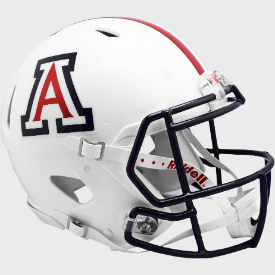 Arizona Wildcats Speed Football Helmet <i>Gloss White</i>