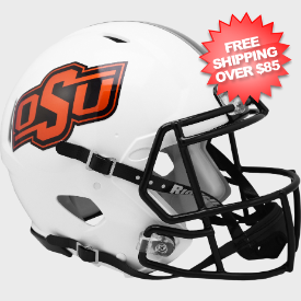 Oklahoma State Cowboys Speed Football Helmet <B>Chrome Decal</B>