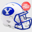 Brigham Young Cougars NCAA Mini Speed Football Helmet <i>White</i>